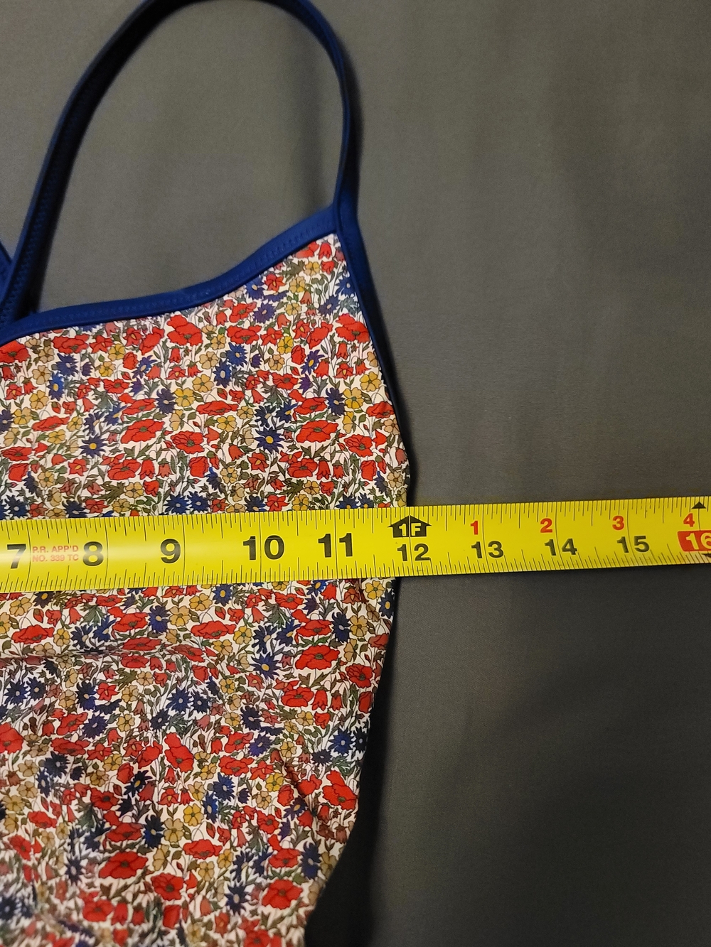 J. Crew Liberty Floral Strappy One Piece Swimsuit Size 2 Crossback NWT - Picture 6 of 7